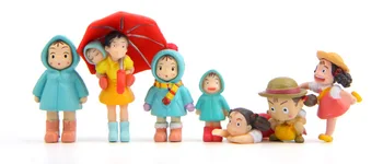 14 Stiluri Kawaii Pelerina De Ploaie Mei Vecinul Meu Totoro Acțiune Figura Hayao Miyazaki Zână Grădină De Mușchi Miniatură, Jucării, Accesorii Pentru Casa