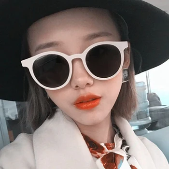 2021 Celebrity Style Moda Retro Mici, Rotunde ochelari de Soare Femei Barbati Moda Vintage Brand de Ochelari de Soare pline de Culoare, ochelari de soare UV400