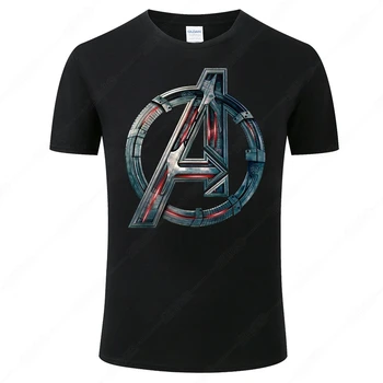 2021 Stil de Vara Cool Avengers Tricou Barbati tricouri din Bumbac cu Mânecă Scurtă T-shirt pentru Barbati Casual Top Tee Camisetas Hombre J88