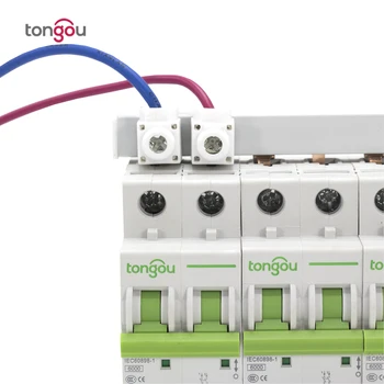 25 mm2 Terminale pentru Bare Întrerupător de Circuit de Distribuție Cutie de cabluri Electrice al Conectorului TONGOU