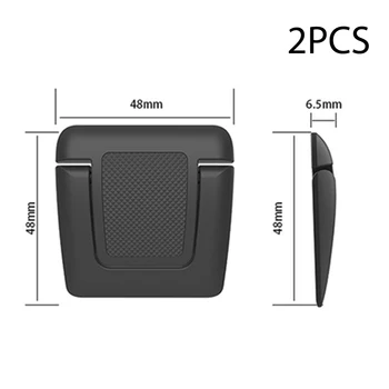 2pc Mini Portabil Invizibil Laptop Suport Reglabil Cooling Stand Pliabil Anti-Alunecare, Multifunctionale Suport pentru Laptop-Notebook
