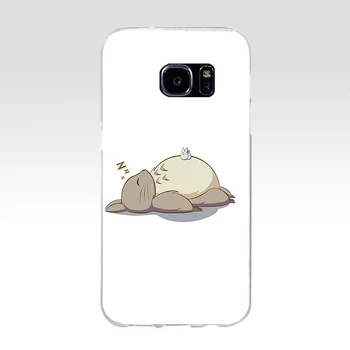 30AA Drăguț Totoro cadou Silicon Moale Tpu Acoperire Caz de telefon pentru Samsung Galaxy S6 S7 edge Caz