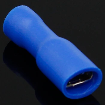 4.8 mm de sex Feminin de sex Masculin Electrice și Cabluri Conector Izolat de Sertizare Terminale de Spade Albastre