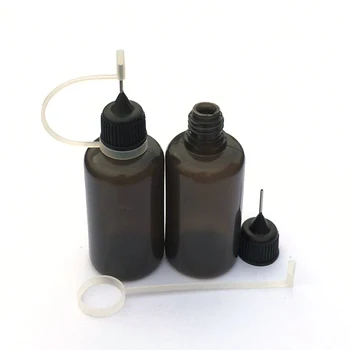 5pcs Ac Sticle Negru 10ml 5ml 30ml Plastic PE Dropper Suc de Ochi Lichid Recipient Solvent Uleiuri Ușoare Ochi ser Fiziologic