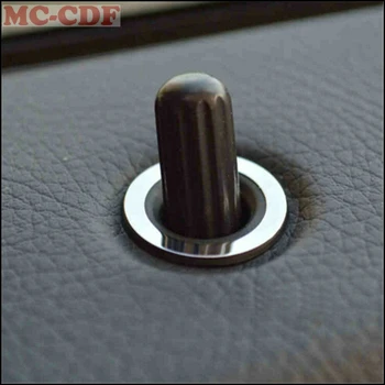8pcs Argint Auto Door Lock Pin buton Buton Inel Capac Set Pentru Mercedes Benz W212 E200 E250 E300 E350 E400 E Class 2010-