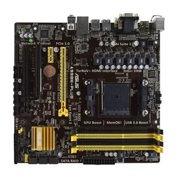 ASUS A55BM-PLUS Placa de baza DDR3 Placa de baza FM2 AMD A55 64G Memorie RAM A10/A8/Procesoare Athlon PCI-E 3.0 HDMI SATA2 USB3.0 Micro ATX