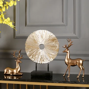 American stil lux lumina elan ornament de moda moderne living pridvor acasă decorare accesorii creative TV cabinet meserii