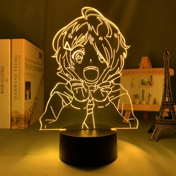 Anime-i de Mirare Ou Prioritate Ai Ohto Led Lumina de Noapte pentru Decor Acasă Copii Cadou de Ziua Veioza Raie 3d Lampa Întreb Ou Prioritate