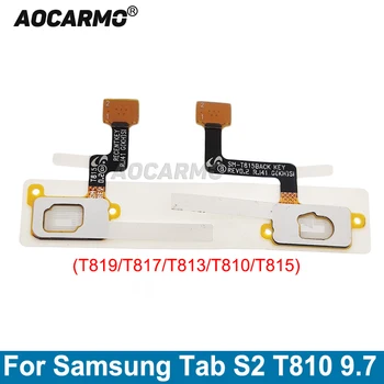 Aocarmo Pentru Samsung Galaxy Tab S2 9.7 T810 T813 T815 Stânga și la Dreapta Butoanele de Navigare Senzor flex Cablu de Jos a Ecranului
