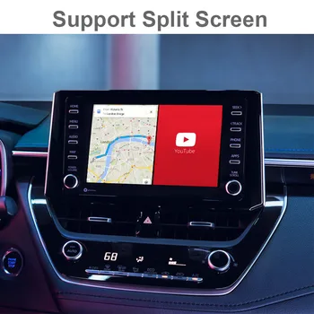 Applepie Wireless CarPlay Ai Cutie Mini Android Auto Cutie Juca Aibox Qualcomm 4+64G Navigare pe Youtube, Netflix pentru Benz, Audi, Porsche