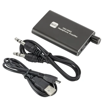 Audio Mini HiFi Stereo Amplificator pentru Căști de 3,5 MM Gain si Bass Comutator Audio Portabil Balsam Pentru IPhone PC IPad Calculatoare 2021