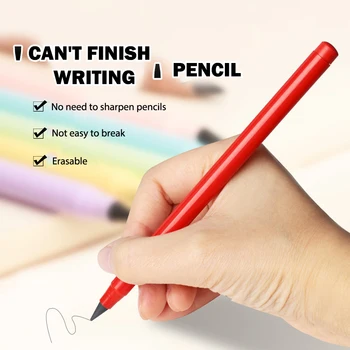 Birou De Scris, Creioane Colorate Metal Veșnică Creion Nu Stilou Cu Cerneală Pentru Scris Artă Schiță Instrument De Pictură Pentru Copii Cadouri Inedite