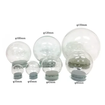 Cadou de promovare 45mm Diametru DIY pahar Gol globul de Cristal ball minge de zăpadă de crăciun