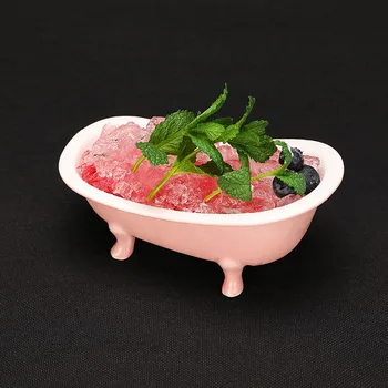 Creative 3D MINI Cadă Cocktail de Sticlă-Ceramică Piureuri Cupe Tiki Bar Charms Sorbet Recipient Cana Milkshake Rece Pahare