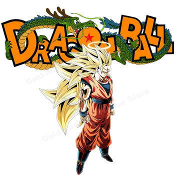 Desene animate Dragon Ball de Călcat Fierbinte de Transfer de Patch-uri de Îmbrăcăminte Autocolant Kakarrot Goku Haine Diy Patch-uri pentru Geanta Hanorac Tricou Cadou