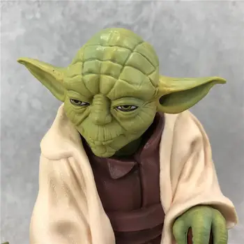 Disney Star Wars Grogu Maestrul Yoda Realizate Manual Fan Art Dimensiunea Yoda Baby Cross-Lea Mână În Mână Film Periferice Model De Ornamente