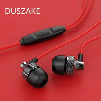 Duszake Sunet de Bass Casti In-Ear Sport Căști Cu Microfon Pentru Xiaomi IPhone Samsung setul cu Cască Fone De Ouvido Auriculares MP3