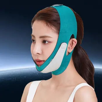 Facial Slăbire Curea Bărbie Dublă Reductor Fata Curea De Ridicare Bandaj Anti-Rid Masca De Fata Trupa V Linia De Ridicare Cureaua