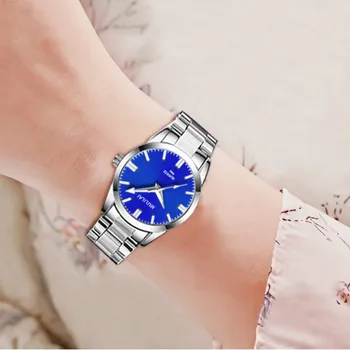 Femei de lux Ceasuri Impermeabil Cuarț Ceas de Brand din Oțel Inoxidabil Cuarț Rochie Cadou de Diamant xfcs de sex Feminin Ceas Reloj Mujer