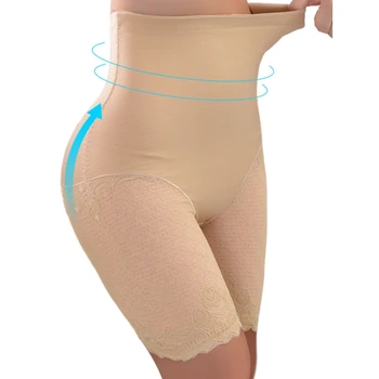 Femeile Cu Talie Înaltă Modelarea Chilotei Postpartum Slabire Body Shaper Burtica Control Lenjerie Fund De Ridicare De Siguranță Scurte, Pantaloni Shapewear