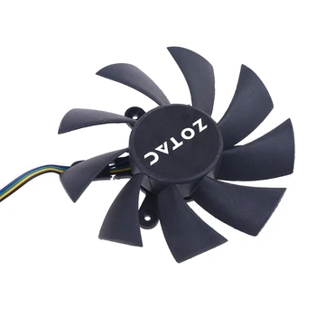 Grafica ventilator 4Pin Cooler Ventilator pentru GeForce GTX 1660 RTX 2060 2070 placa Video Ventilatorului de Răcire Zotac AMP VGA