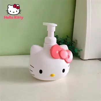 Hello Kitty Desene animate Plastic Sticlă Mică de Presă Sampon Gel de Dus Cosmetice de Călătorie Sub-îmbuteliere Simplu de Stocare Portabile Sticla
