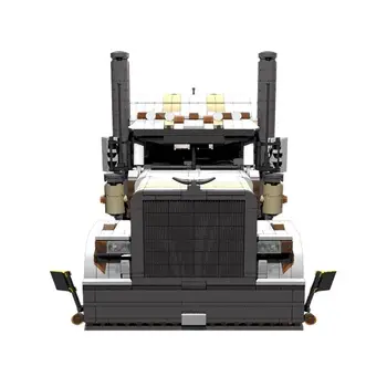 High-tech Tehnice Camion MOC 6138 Inginerie Recipient Tractor Blocuri Vehicul Masina de Cărămizi Jucarii Educative Cadou