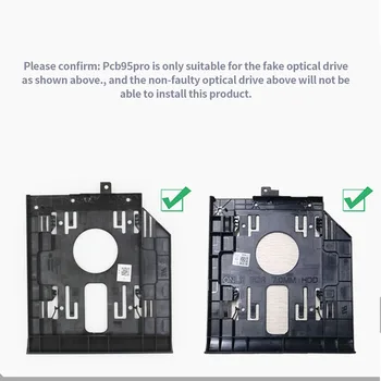 JEYI Pcb95-Pro Lenovo 320 Seria unitatea Optică Hard Disk Suportul Pcb SATA LA Slim SATA Caddy SATA3 Doar PCB-ul Optic Pentru Caddy