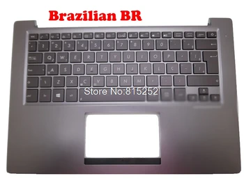 Laptop zonei de Sprijin pentru mâini&tastatura Pentru ASUS U38 U38D U38DT U38N Gri C Shell NE UI/BM/JP/Brazilia/Se/ NE/Turcia 13GNTH1AM051-1 13N0-N6A0111