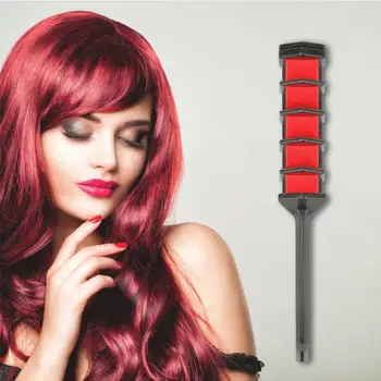 Mini Profesionale 6 Culori Culoarea Parului Pieptene De Unică Folosință Temporară Vopsirea Părului Styling Cretă Creioane Instrument Utilizat Pentru Personal Salon