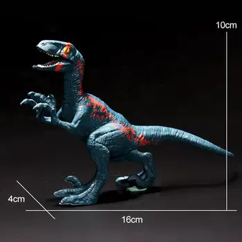 Moda Mini Simulare Dinozaur Model pentru Copii Dinozaur Set Jucărie Băiat Ziua de nastere Copii Cadou E3G9