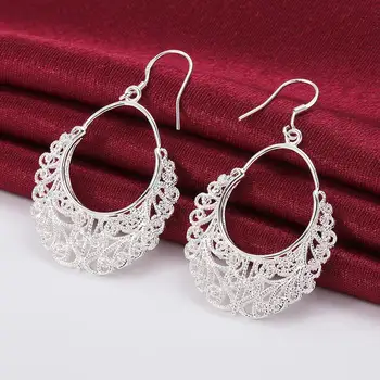 Moda coreeană farmecul Argint 925 vintage cercei pentru femei de lux designer de Bijuterii accesorii de nunta Cadouri de Craciun