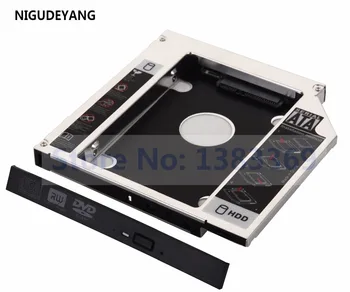 NIGUDEYANG 2 SATA HDD SSD Hard Disk Cabina Caddy Adaptor pentru HP DV6 DV6-6190 înlocui UJ8B1 DVD