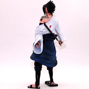Naruto Sasuke Uchiha Model de Papusa Kawaii Acțiune Figura Figura Anime Anime pentru Copii Cadouri