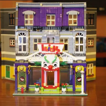 Nevoia de MOC UG-10181 Street View City Model de Serie Joker Parc Blocuri 3329pcs Cărămizi Jucarii Cadou de Crăciun