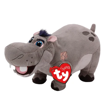 Noi 15 CM TY Beanie Hipopotam cu Ochi Albaștri Mari de Pluș Drăguț Copil Jucărie Animal de Pluș Papusa pentru Copii de Craciun Cadou de Ziua de nastere