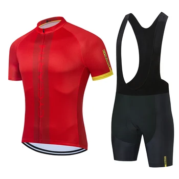 Noi 2021 CYCEARTH Ciclism Jersey Set Respirabil Îmbrăcăminte de Biciclete de Echitatie Biciclete Haine cu Maneci Scurte Sport Set Ropa Ciclismo