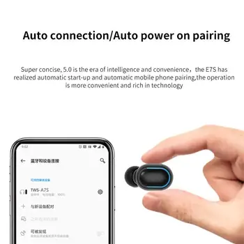 PJD TWS Wireless Căști Bluetooth Căști de Anulare a Zgomotului Impermeabil LED Display Ecran In-ear Cască 3D Stereo Auriculare