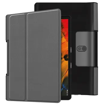 Pentru Yoga Lenovo Smart Tab 10.1 YT-X705F Tableta din Piele de Caz Magnetic Flip Cover Pentru Funda Yoga Lenovo Smart Tab 5 Caz YT X705F