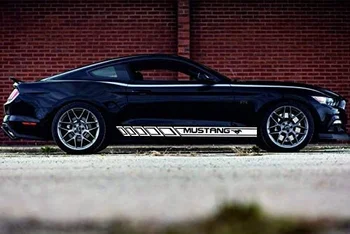 Pentru x2 Ford Mustang -Dungi Laterale de Vinil Corp Decal Autocolant Grafică de Calitate Premium