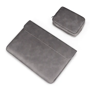 Piele PU moale Laptop Sleeve Pentru Macbook Air Pro 13 14 15 inch Laptop Geanta Notebook 15.4 Tableta Caz Pentru Xiami DELL Lenovo Acoperă