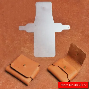 Piele desen manual DIY produse din piele Card pachet șablon șablon PVC
