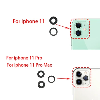 Sticla din spate aparat de Fotografiat Lentilă cu Banda de Înlocuire Pentru Iphone 11 12 Pro Max Mini X XR XS 8 7 6 6S Plus
