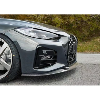 Stil 3D Fibra de Carbon Bara Fata Bărbie Buze pentru BMW G22 Coupe G23 Cabrio Nou 4Series 420 430 440 cu M Pachet 2020up