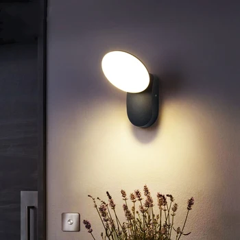 În Aer Liber Lampa De Perete Impermeabil Curte Balcon Grădină Corpul Uman Inducție Dormitor Afara Perete Simplu Super-Luminos Culoar De Lumină