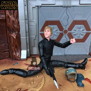3.75 inch Hasbro Star wars Bătălia de la Endor Cavaler Jedi Luke Skywalker Model Toy Anime Figura Jucării pentru Copii