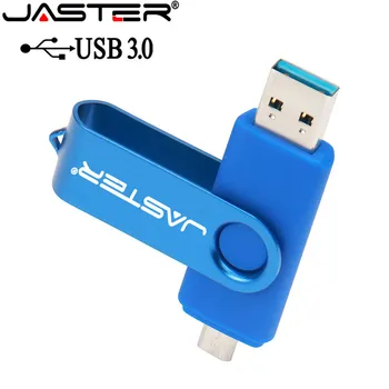JASTER USB 3.0 OTG USB Flash Drive 128gb de Mare Viteză Pen Drive 64gb 32gb 16gb 8gb memory stick OTG U disc