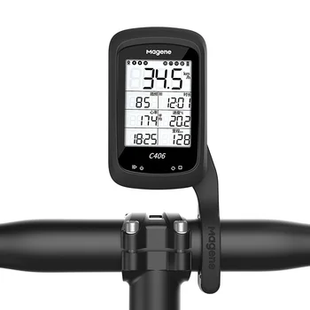 Magene C406 Calculator Bicicleta Cu Suport rezistent la apa LCD Display Digital Cronometru cu Bicicleta prin Cablu Vitezometru Accesorii pentru Biciclete