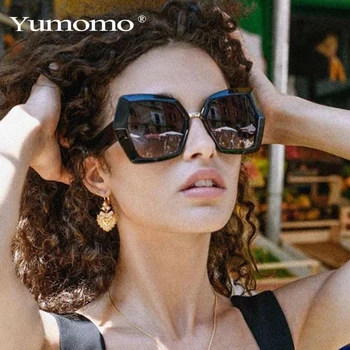 Piața Supradimensionat Ochelari De Soare Femei 2021 Brand Designer De Epocă Mare Gradient De Ochelari De Soare Vintage Sex Feminin Oculos De Sol Feminino