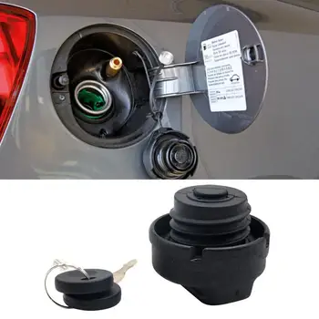 Rezervor de gaz Capac Durabil Bine sigilate ABS Auto Universal Capacul Rezervorului de Combustibil cu 2 Chei 19151 pentru VWs Cabrio 1995-1998 Accesorii Auto
